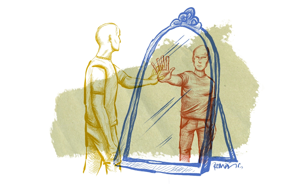 “Cuanto más se relacionan propios y ajenos, iguales y distintos, más claramente emergen las semejanzas que nos unen”. (Ilustración: Román)