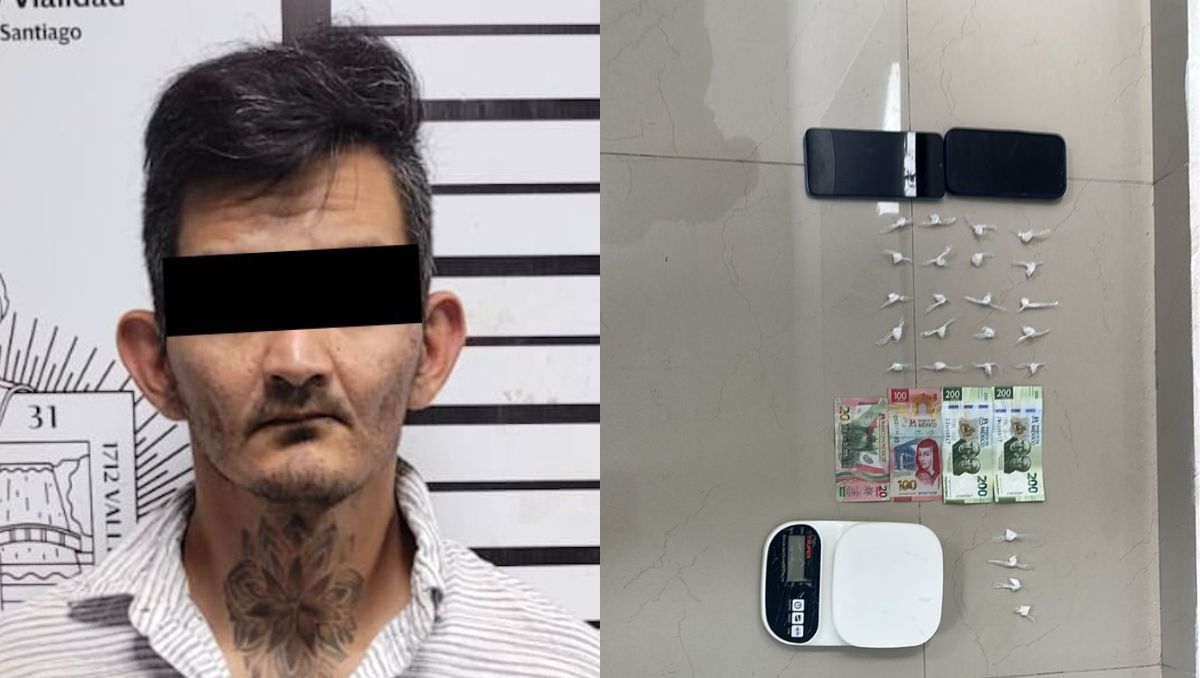 Rodolfo “N”, de 33 años, fue interceptado a la altura de la colonia El Faisán. | Especial