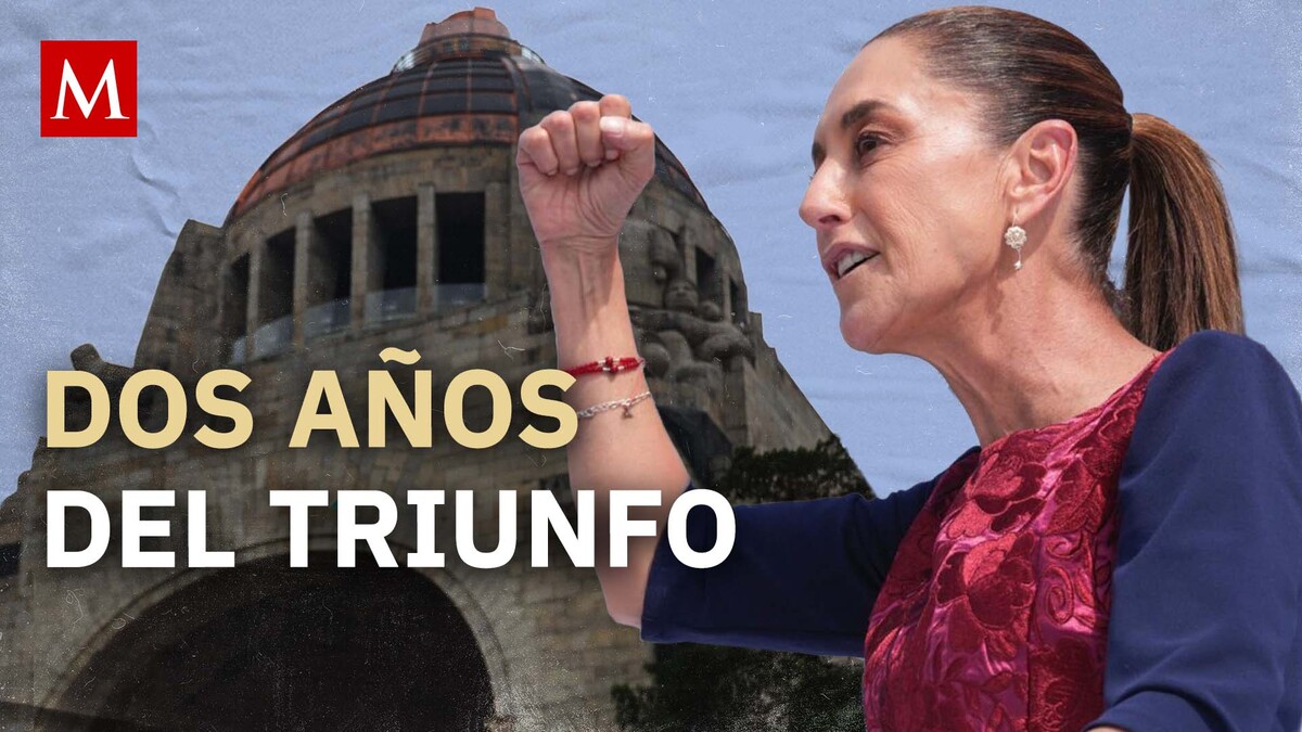 Sheinbaum celebra 2 años del triunfo electoral