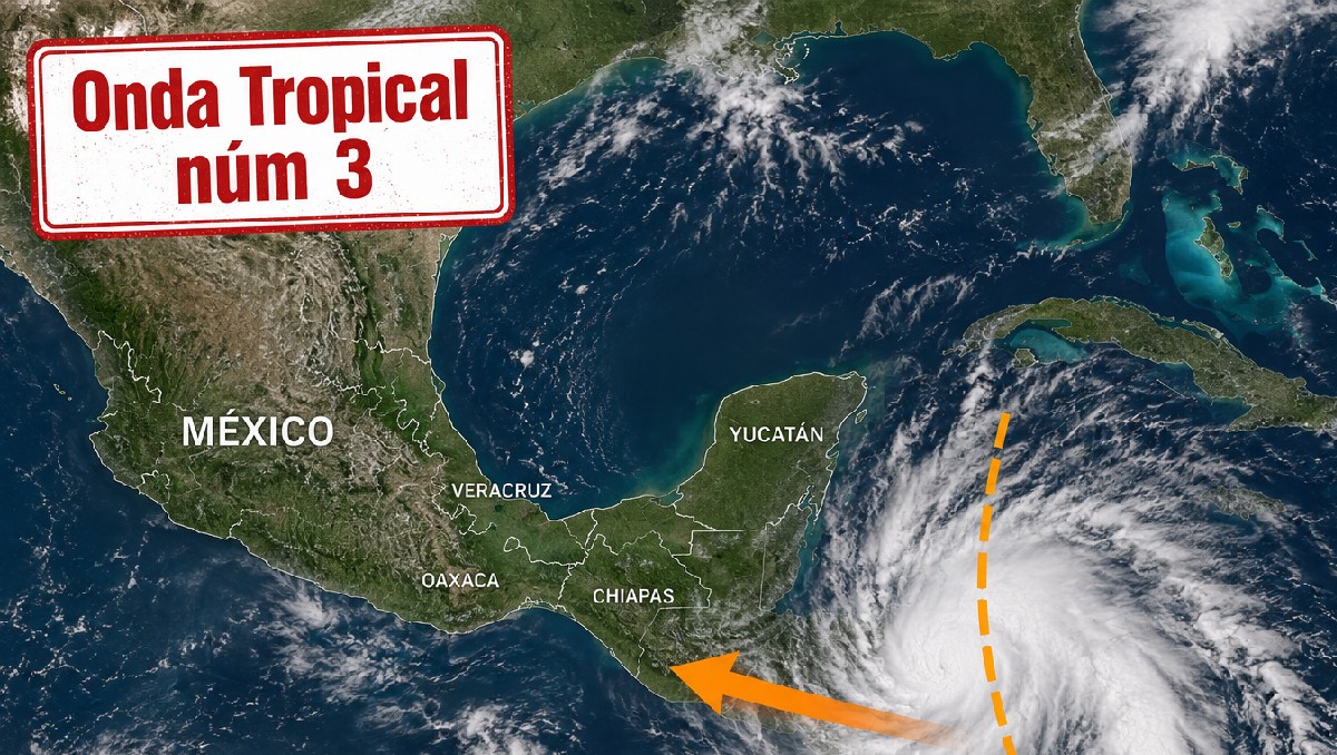 El SMN informó que la onda tropical 3 ya se acerca a México | IA Discover