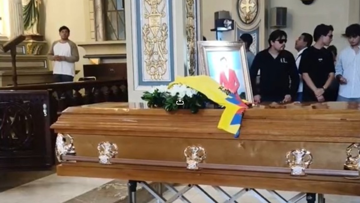 Adrian recibió el último adiós en una parroquia de Tlajomulco (Usi Toledo)