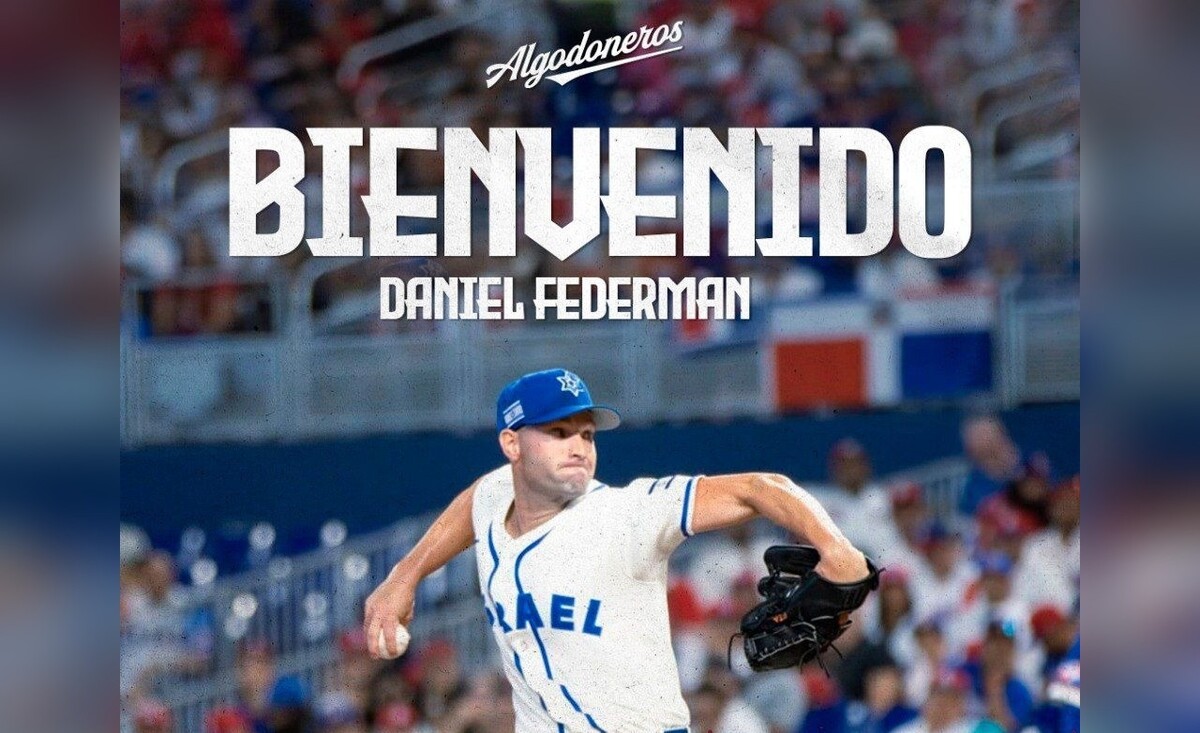 Algodoneros refuerza su bullpen con Daniel Federman. | Especial.