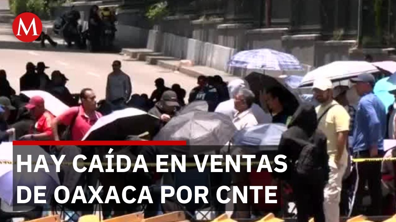 El colapso de los pequeños comerciantes de Oaxaca ante los paros de la CNTE