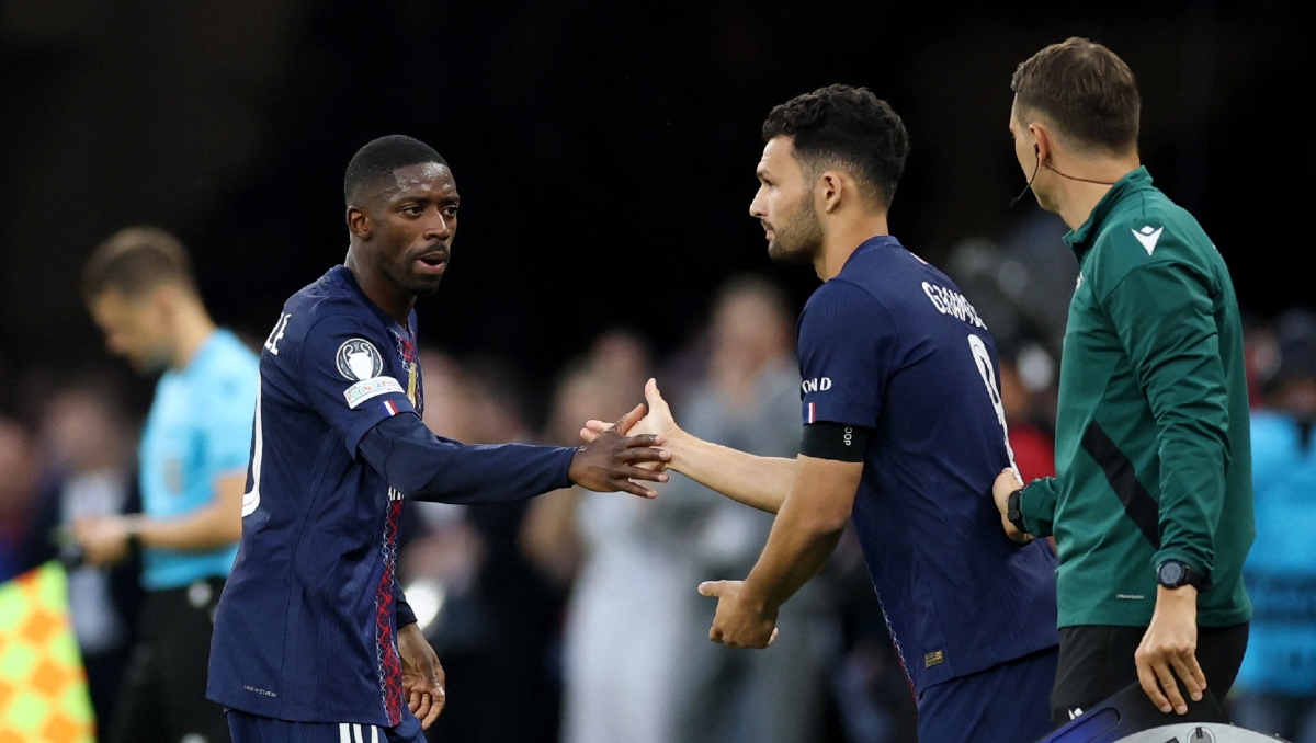 Dembélé revela por qué salió de cambio en la Final de Champions (Reuters)