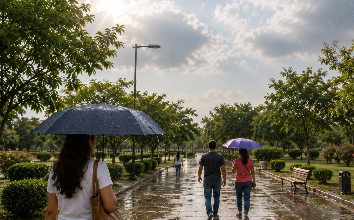 Se espera un día caluro con lluvias este domingo en Tamaulipas.| ia