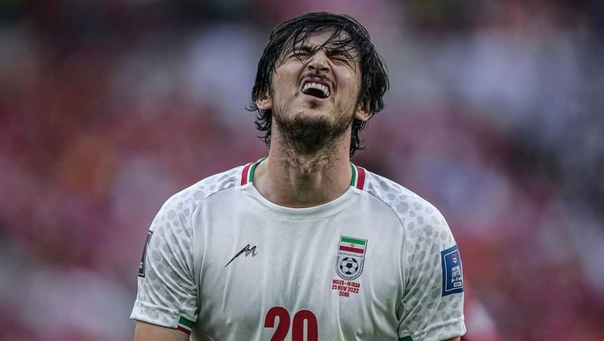 Irán genera polémica por la ausencia de Sardar Azmoun del Mundial (Instagram @sardar_azmoun)