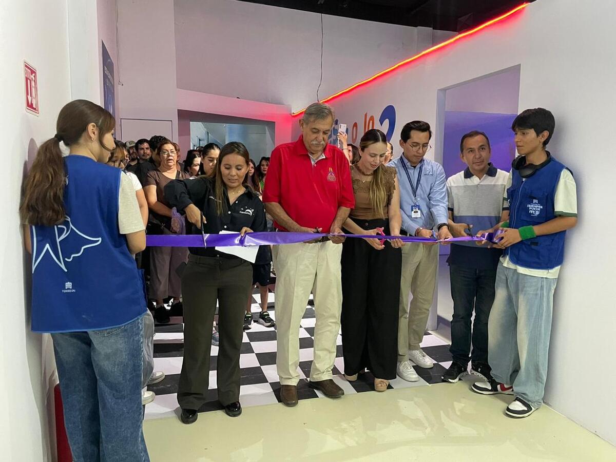 Planetarium Torreón inaugura exposición sobre ilusiones ópticas. | Lilia Ovalle.
