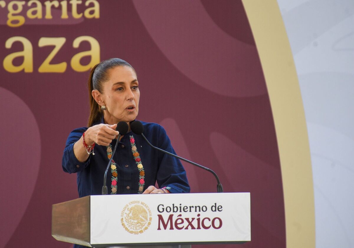 Sheinbaum invitó a la población a seguir su mensaje este 31 de mayo. |  Foto: Cuartoscuro