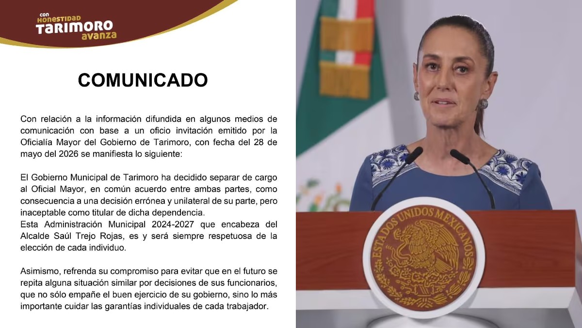 Tarimoro: Destituyen a Oficial Mayor por polémico oficio | Especial