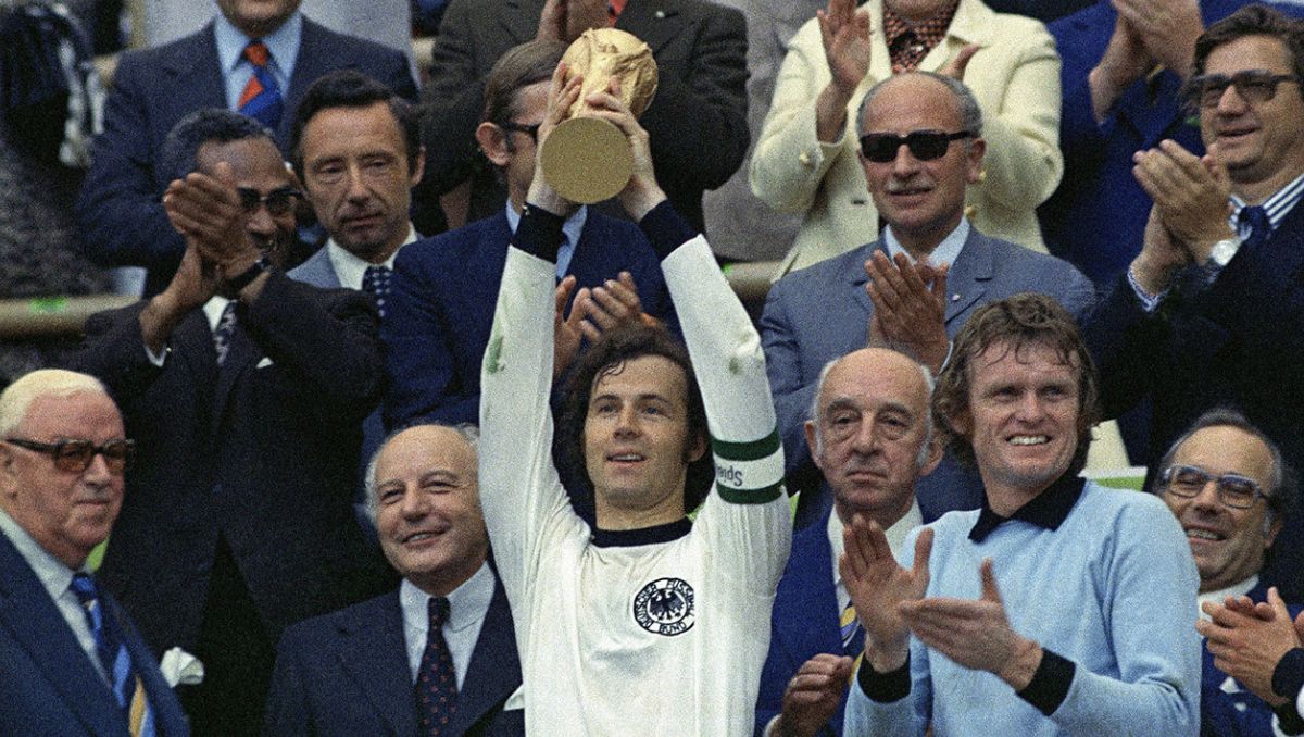Alemania Federal, campeones del Mundial de 1974 (AP)