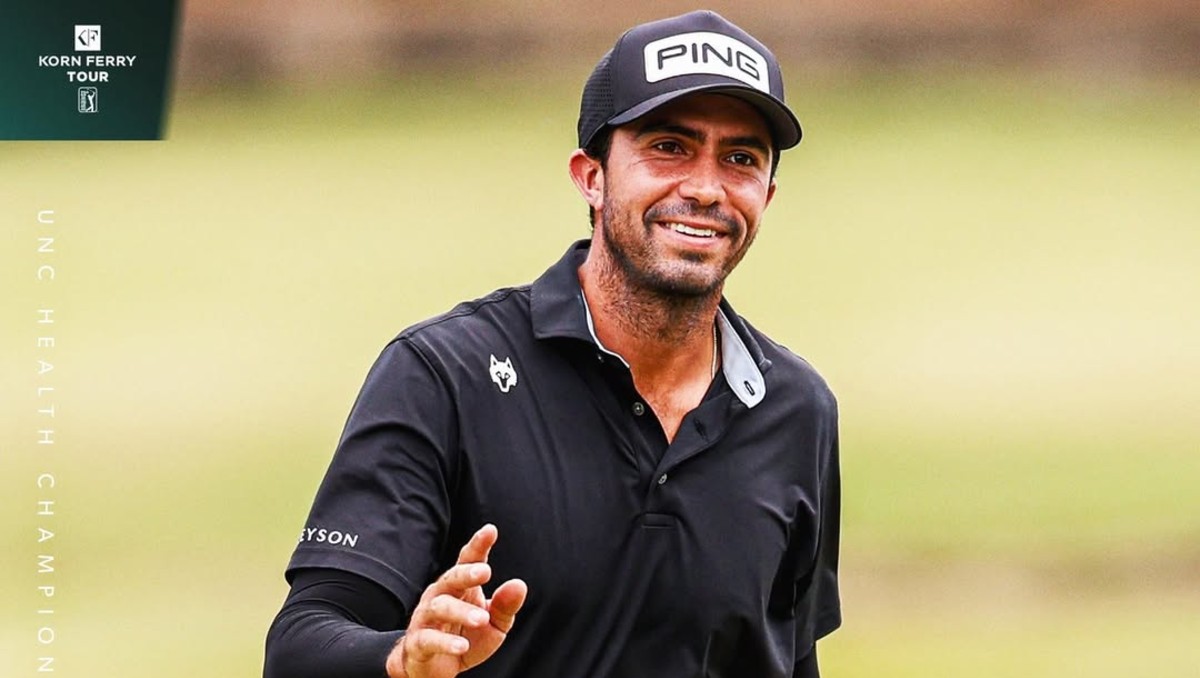 Álvaro Ortiz logra su primera victoria en el Korn Ferry Tour (Instagram @kornferrytour)