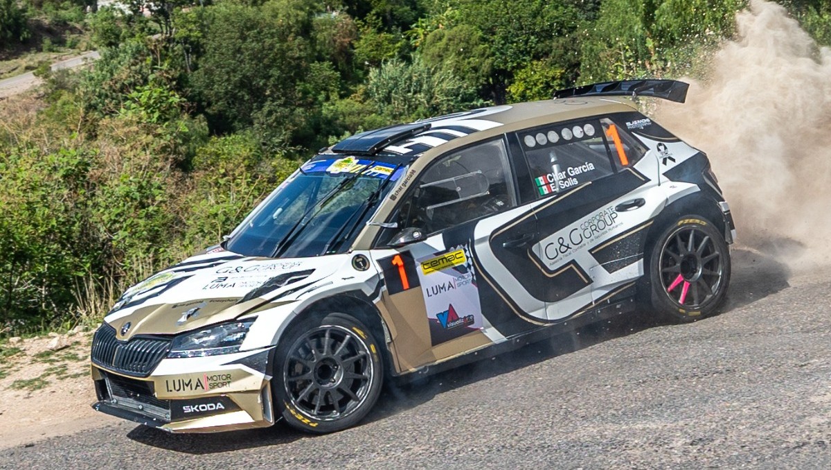 Char García suma su segunda victoria consecutiva en el Rally Sierras del Sur (Cortesía)