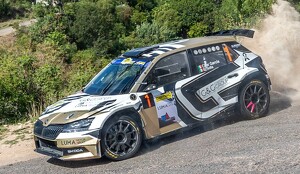 Char García suma su segunda victoria consecutiva en el Rally Sierras del Sur (Cortesía)
