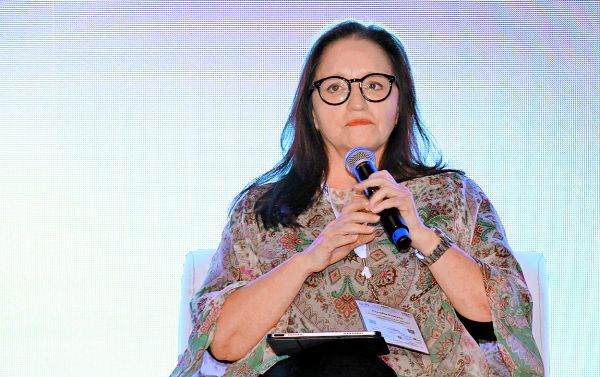 Claudia Esteves, directora general de la agrupación. Juan Carlos Bautista