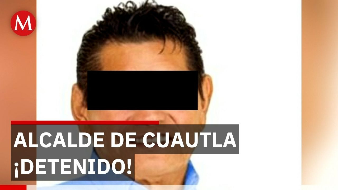 Detienen al alcalde de Cuautla por presuntos vínculos con la delincuencia organizada