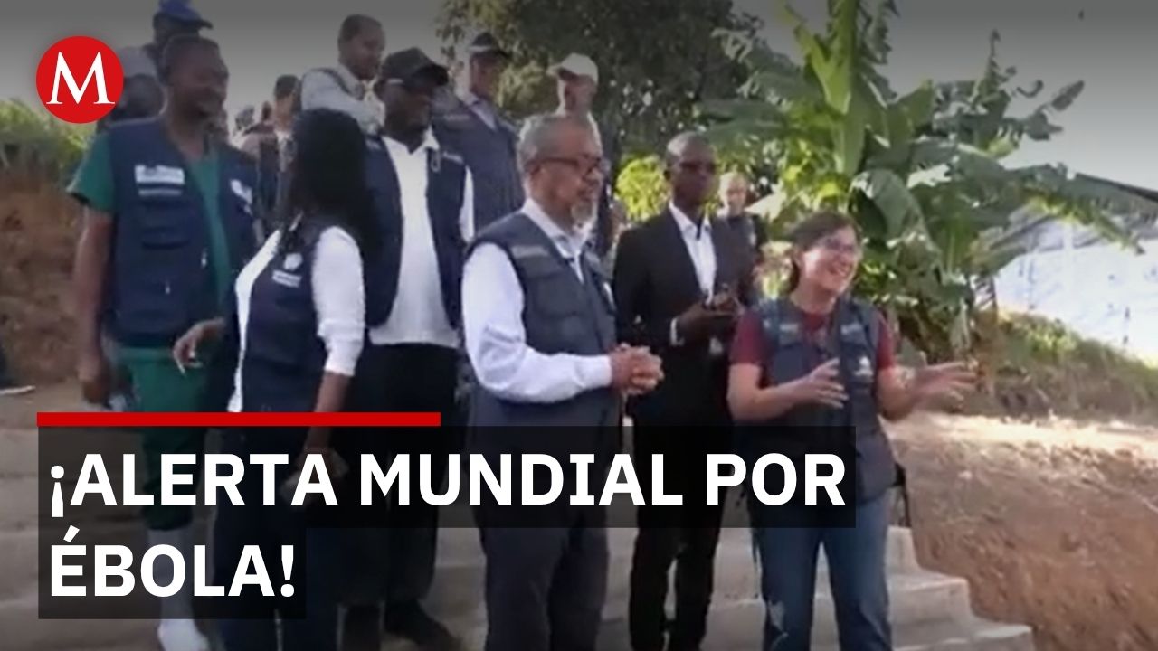 Director de la OMS visita nuevo centro de ébola en el Congo tras alerta por brote