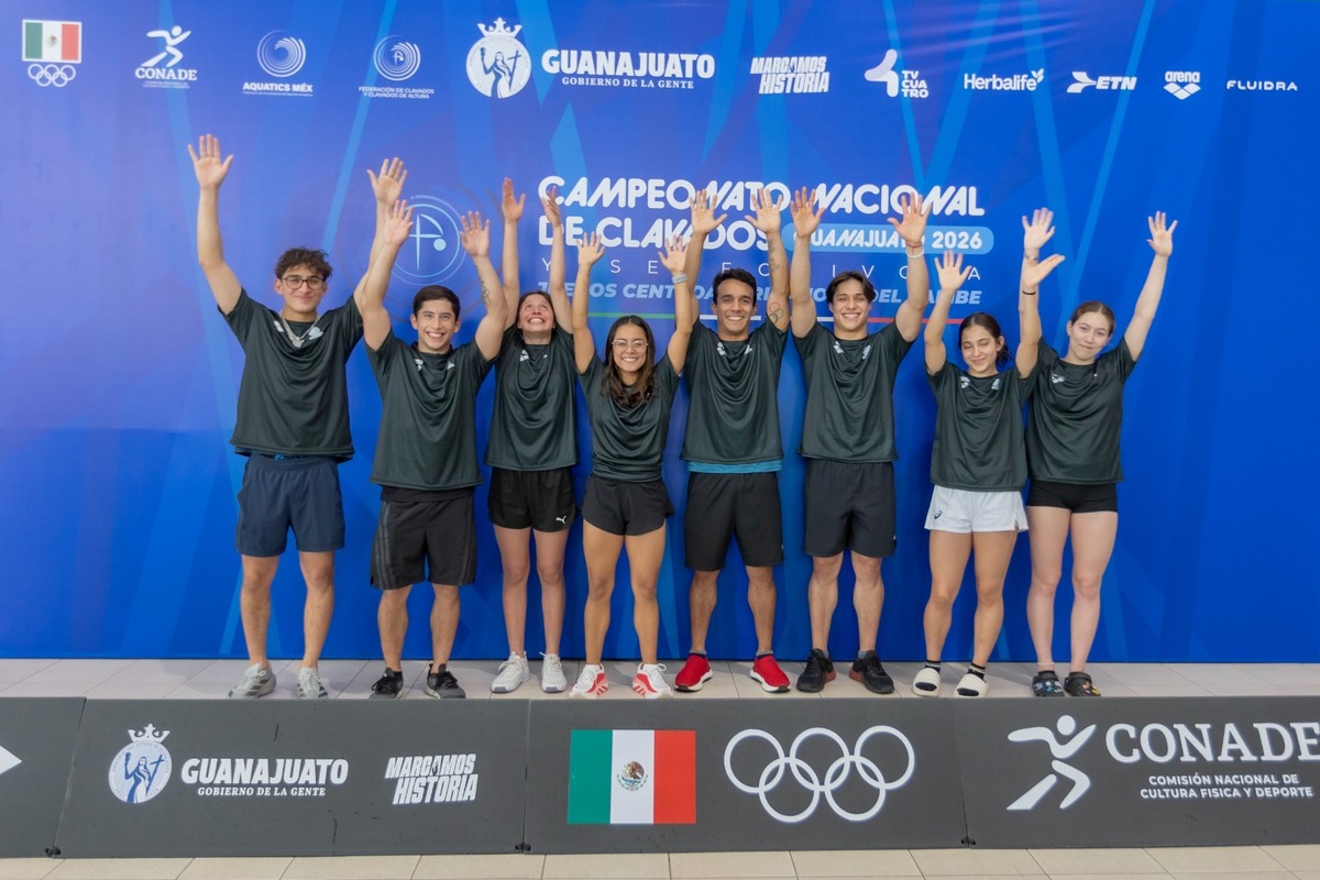 Equipo mexicano de clavados, con gran representación de Nuevo León para Juegos Centroamericanos (Cortesía Conade)