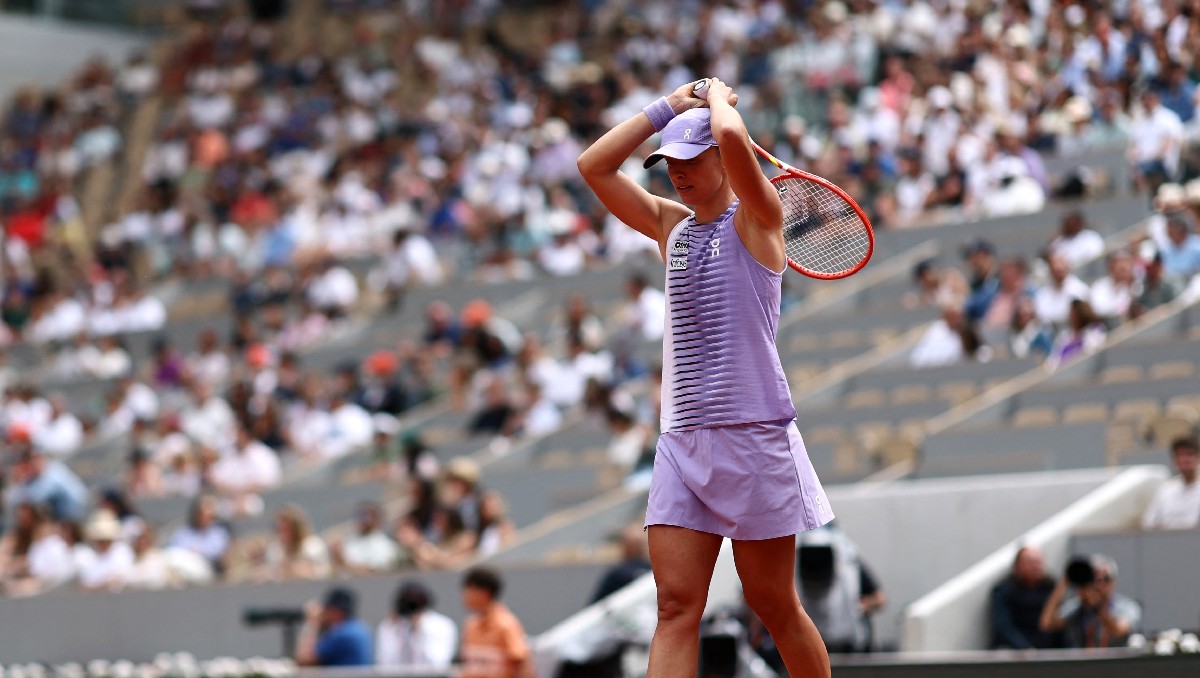 Iga Swiatek es eliminada en Octavos de Final de Roland Garros (Reuters)