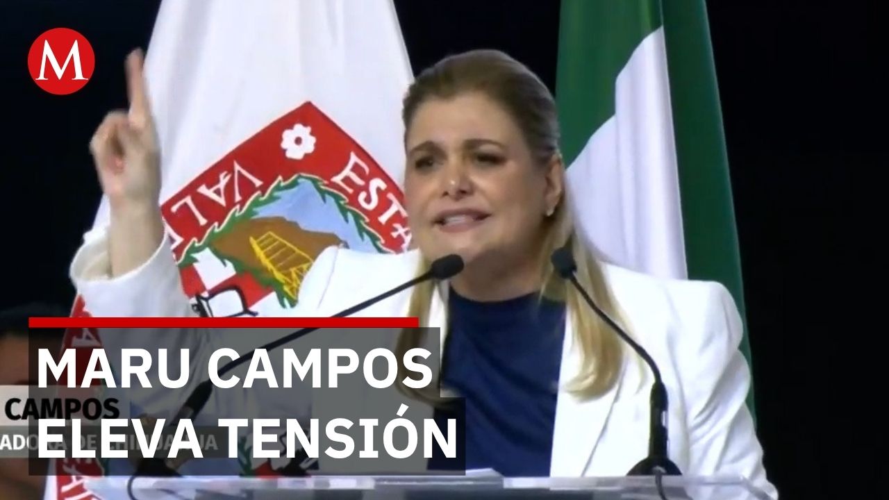 Maru Campos acusa a Morena de permitir influencia del crimen organizado en México