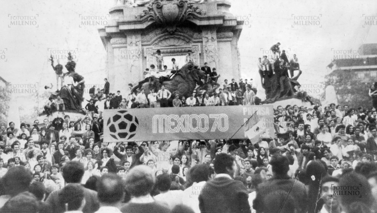 México obtuvo una de sus mejores participaciones en el Mundial de 1970 (Fototeca MILENIO)