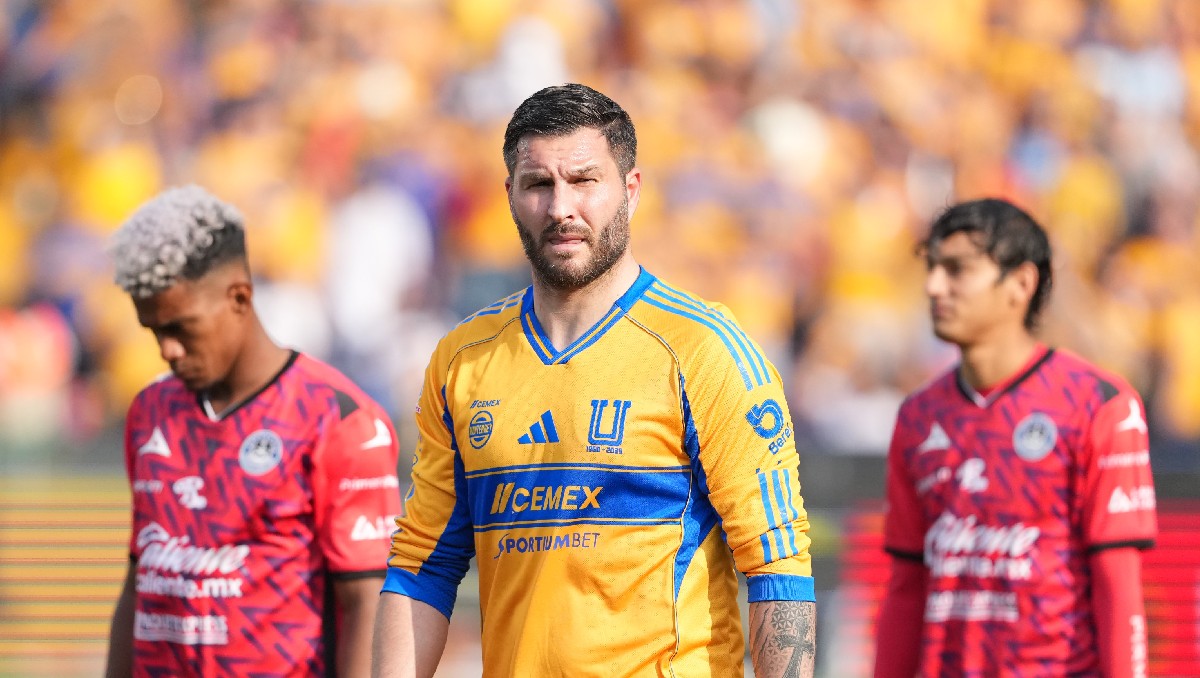André-Pierre Gignac en partido de Liga MX con Tigres (Imago7)