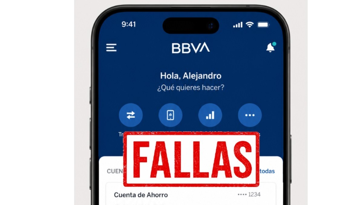 App de BBVA reporta fallas hoy | IA Discover