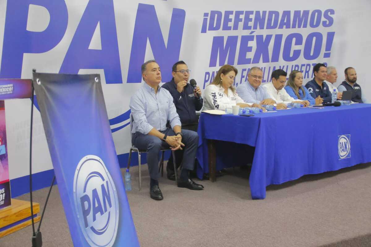 Aspirantes panistas a diputaciones locales pidieron participación ciudadana amplia en las urnas.| Manuel Guadarrama.