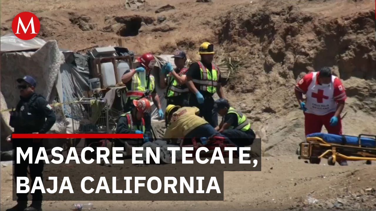 Ataque en Tecate deja 3 muertos en campamento de personas sin hogar