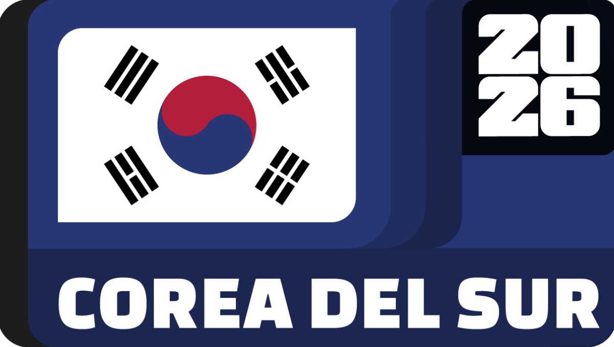 La bandera de los Taegeuk Warriors, la Selección de Corea del Sur en el Mundial 2026 (La Afición)