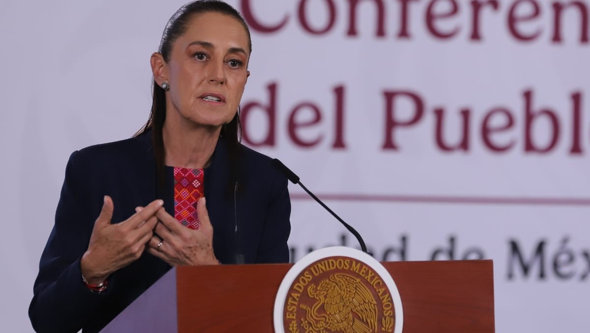 Claudia Sheinbuam, presidenta de México. Javier Ríos