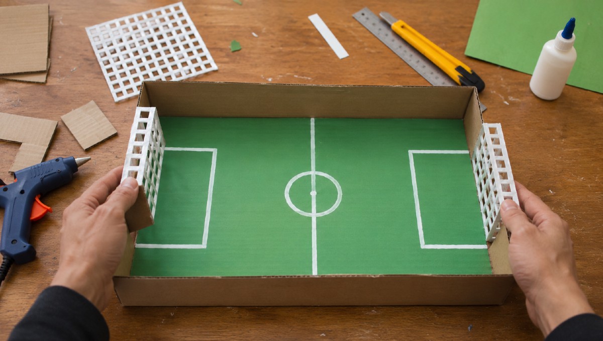 Crea tu propio futbolito casero | IA DISCOVER