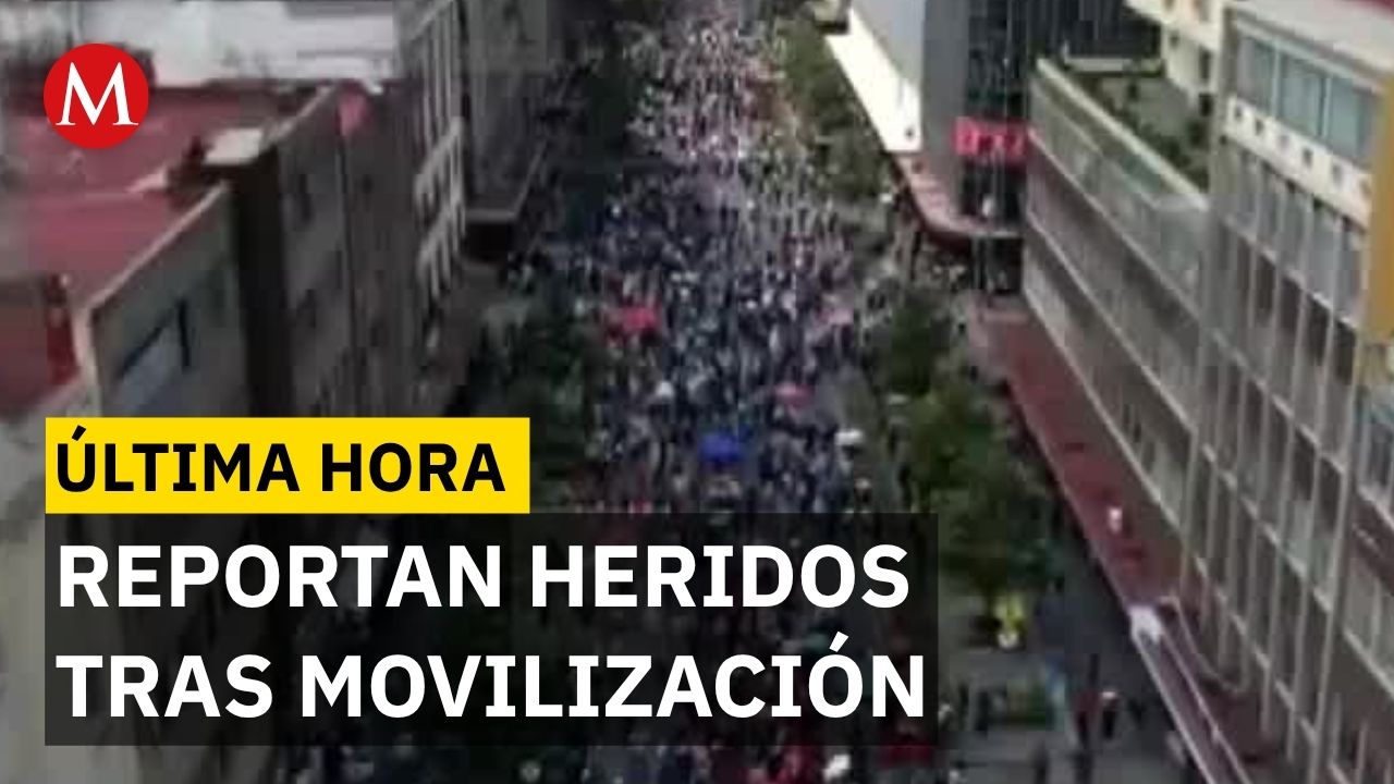 Disturbios en el Centro de la CdMx: Choque entre la CNTE y policías deja varios heridos