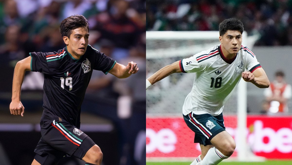 Gilberto Mora y Obed Vargas con la Selección Mexicana (Imago7)