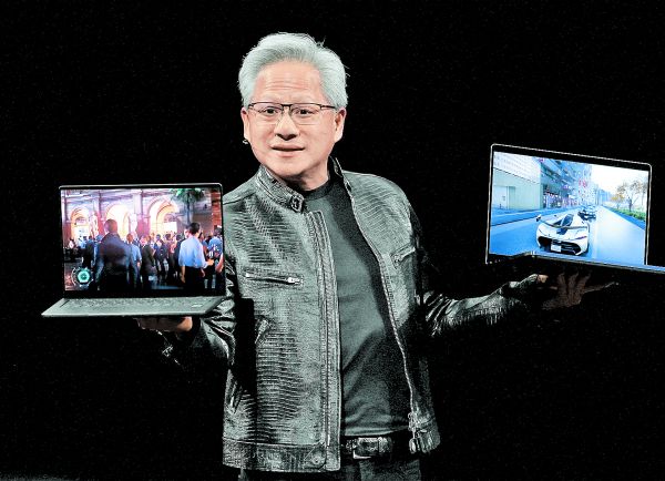 Jensen Huang anunció los últimos avances de la compañía en la conferencia Computex en Taipéi. ANN WANG/REUTERS