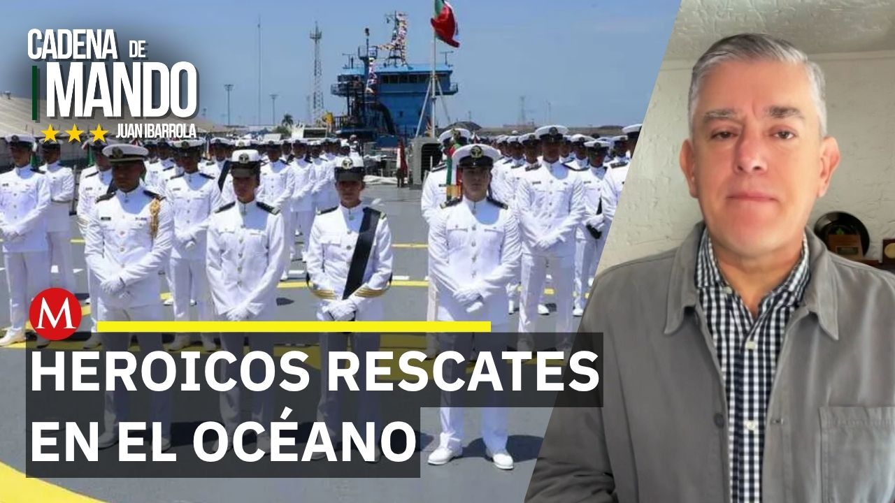 Marina Armada rescata a migrantes en alta mar en Día de la Marina | Cadena de Mando