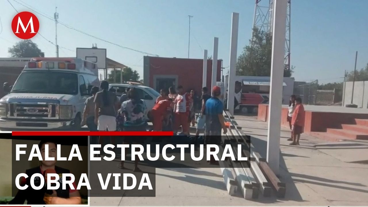 Muere menor tras colapso de barda en escuela de Monclova, Coahuila