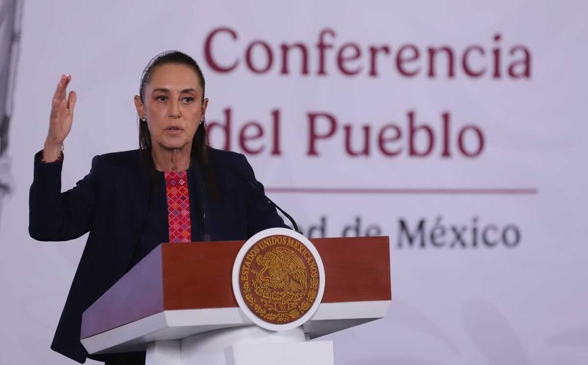 La presidenta Claudia Sheinbaum cuestionó que el PAN convocará a Fox y Calderón en las movilizaciones de Chihuahua. | Foto: Javier Ríos