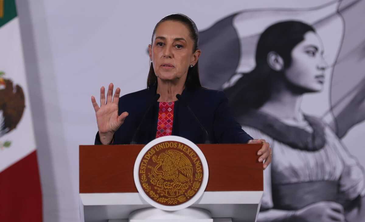 La presidenta Claudia Sheinbaum no considera que Donald Trump encabece la ofensiva política contra México. | Foto: Javier Ríos