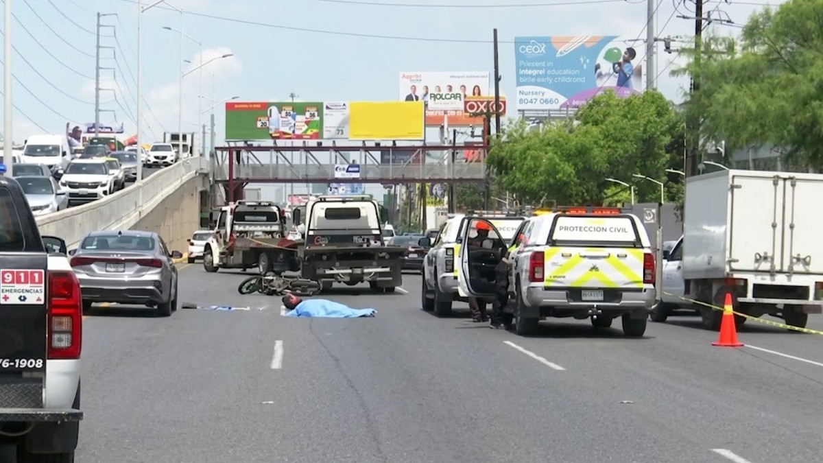 El hecho se registró sobre la avenida Díaz Ordaz, entre Reforma y 2 de Octubre. | Captura de pantalla
