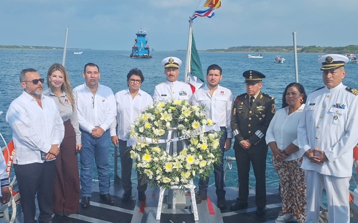 Sector Naval de Matamoros celebra el Día de la Marina Nacional. | Cortesía