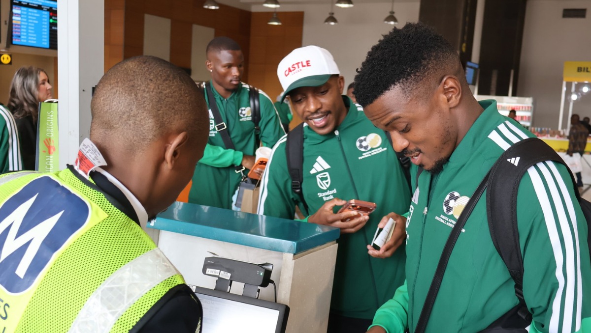 Selección de Sudáfrica ya viaja a México tras resolver el problema con los visados (X: @BafanaBafana)