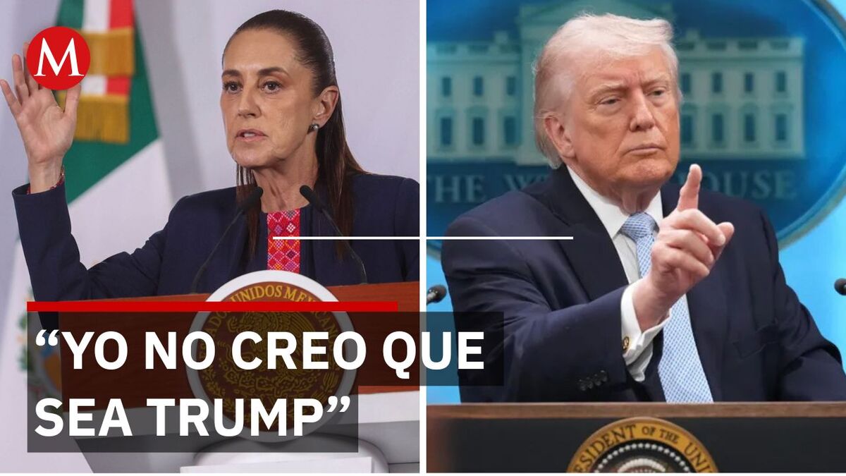 Sheinbaum descarta que Trump lidere campaña contra México