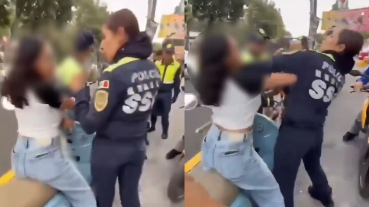 La SSC informó que que la policía ya fue presentada a rendir su declaración en Asuntos Internos. | Especial