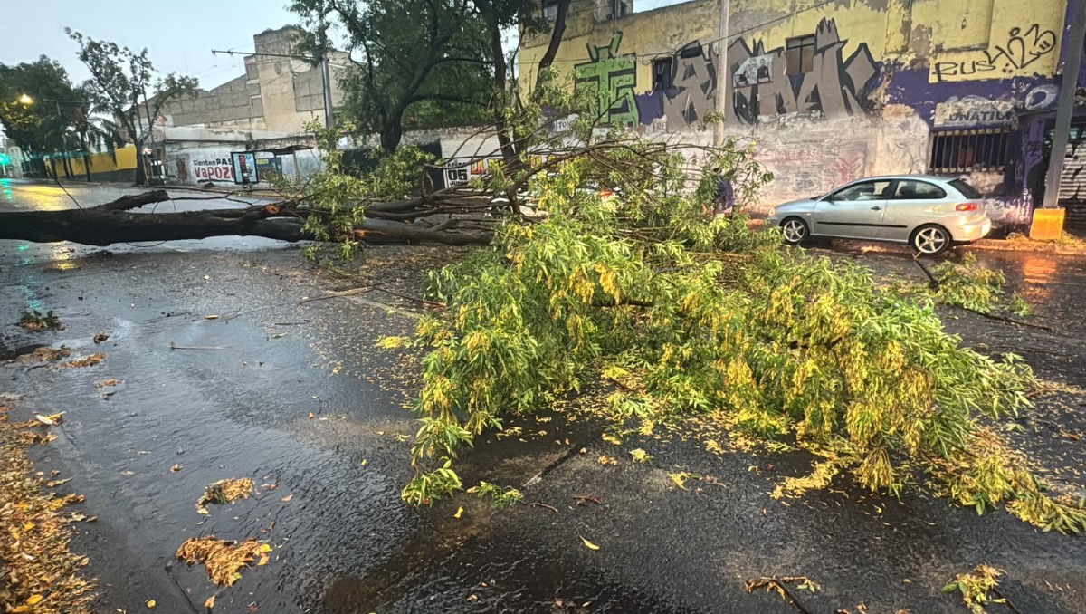 Tormenta deja varias afectaciones en el Área Metropolitana de Guadalajara (Alan Castellanos)