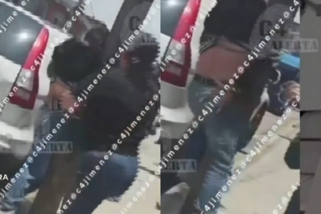 El acusado presuntamente robó un abocina y luego intentó darse a la fuga.