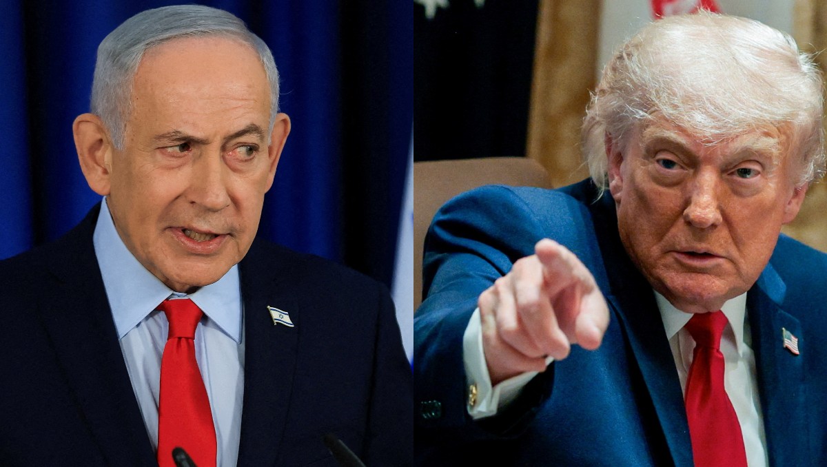 Benjamín Netanyahu y Donald Trump. | Reuters