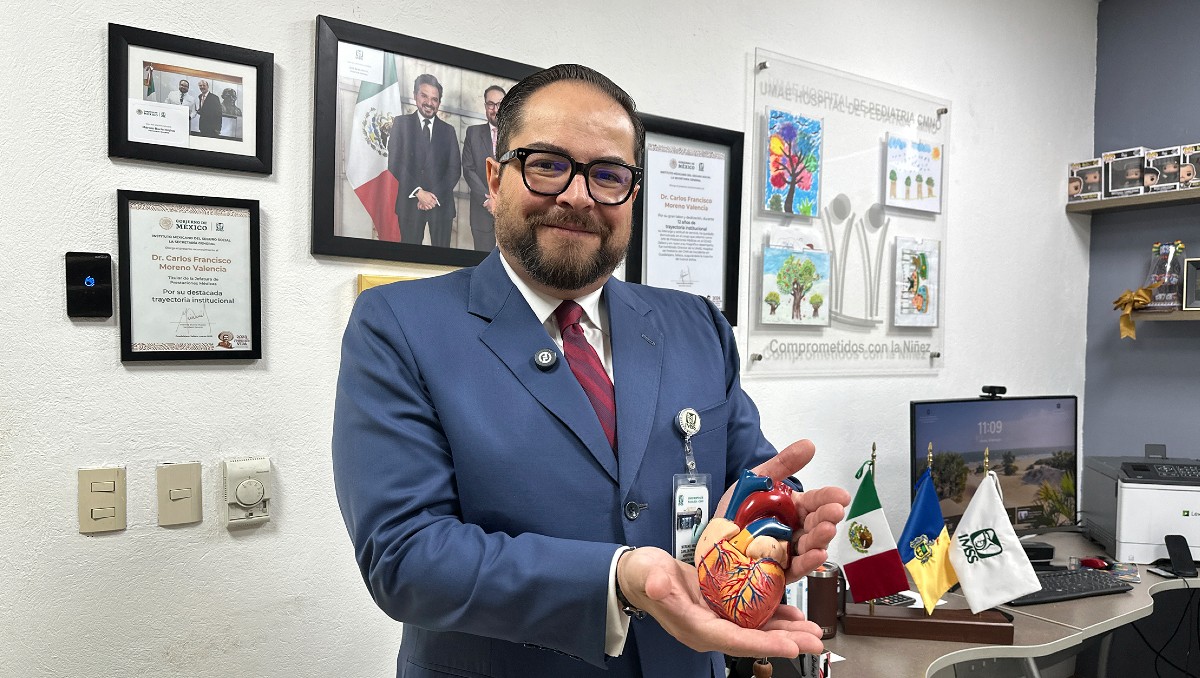 Carlos Francisco Moreno Valencia destacó el trabajo en la UMAE del IMSS Jalisco (Cortesía)
