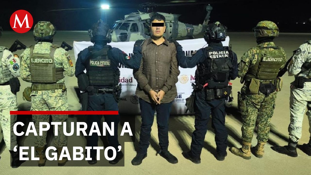 Detienen a 'El Gabito' en Mazatlán: operador de 'Los Chapitos' en plena guerra del cartel