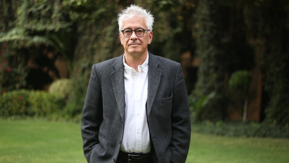 El escritor habla de su nuevo libro. | Foto: Araceli López