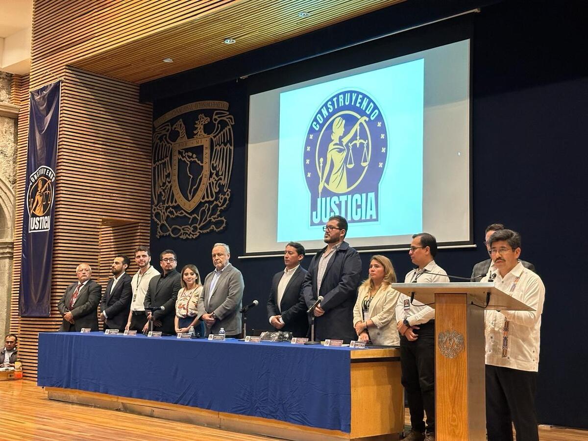 Se realizó el primer encuentro nacional "Construyendo Justicia: a un año de la elección judicial". | Foto: Especial
